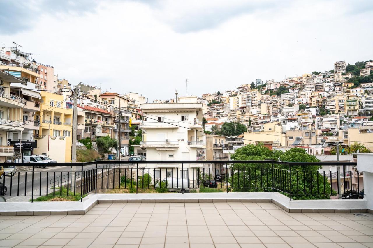 La Dns Apartment Kavála ภายนอก รูปภาพ